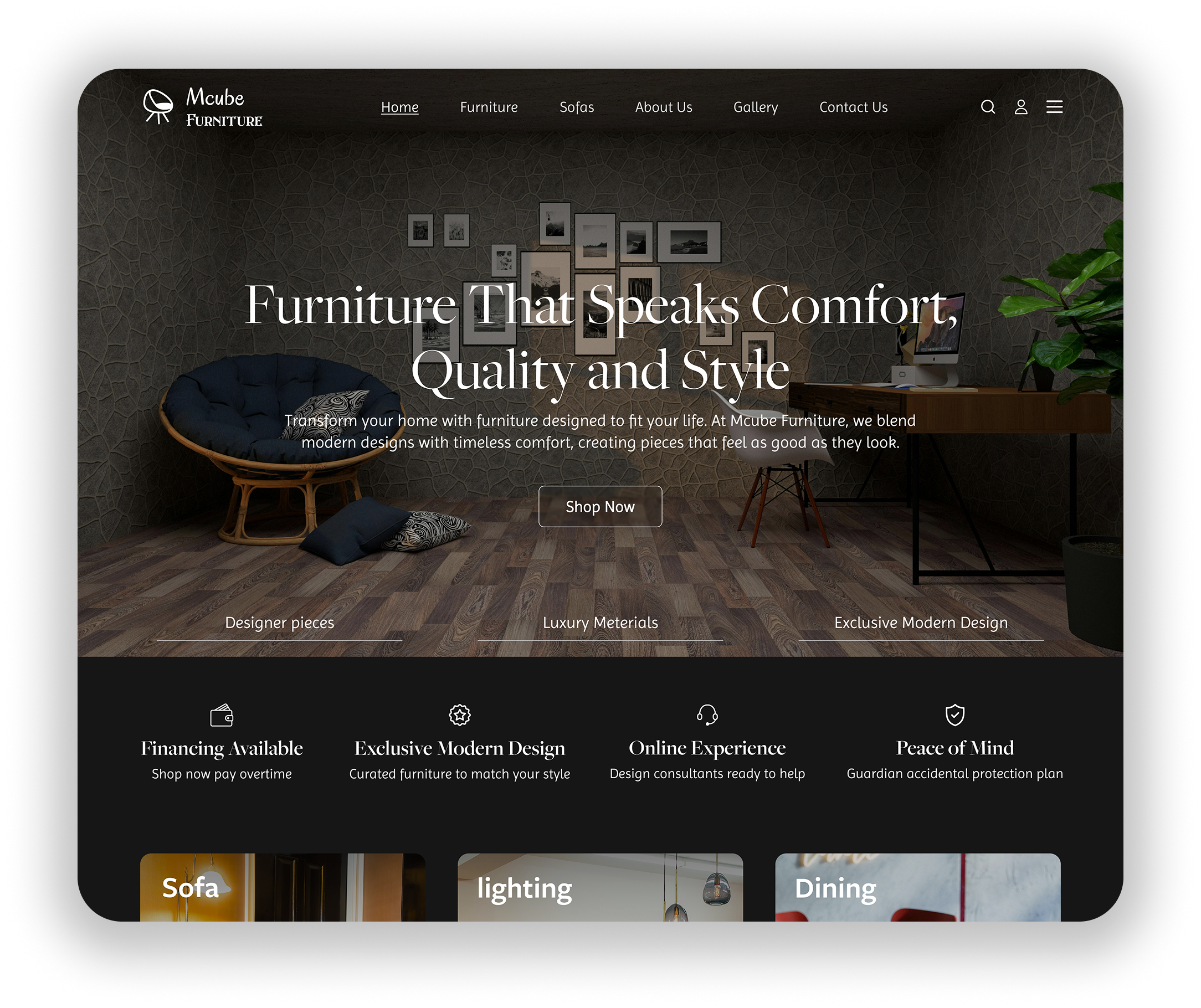 Furniture Website